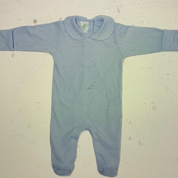 Petit Tresor Footed Pajamas - Picture 1 of 1